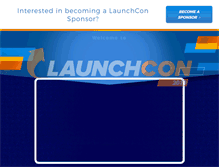 Tablet Screenshot of launchcon.com